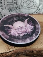 Brûleur d’encens rose triple lune – Image 4