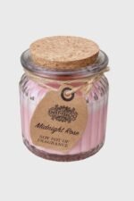 Bougie parfumée rose de minuit cire de soja – Image 2