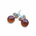 Boucles d'oreilles ambre argent 925 – Image 2