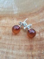 Boucles d'oreilles ambre argent 925 – Image 4