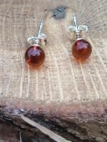 Boucles d'oreilles ambre argent 925 – Image 5