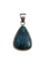 Pendentif séraphinite en argent 925 pierre naturelle – Image 5