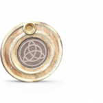 Porte - encens bois rond triquetra - 10cm – Image 2