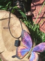 Pendentif tourmaline noire brute – Image 4