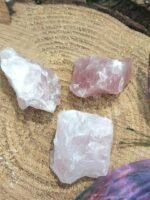 Quartz rose brut