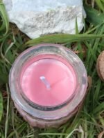 Bougie parfumée rose de minuit cire de soja – Image 6