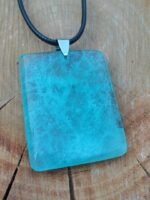 Pendentif fluorite verte